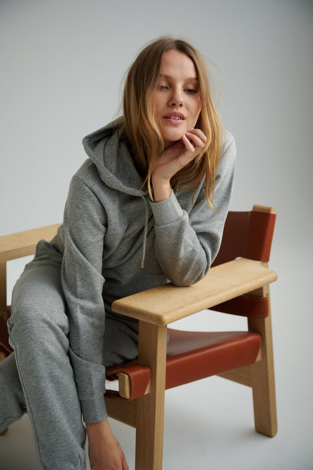 SUDE DI BASIC con cappuccio (Women) - pacchetto (2 p.)