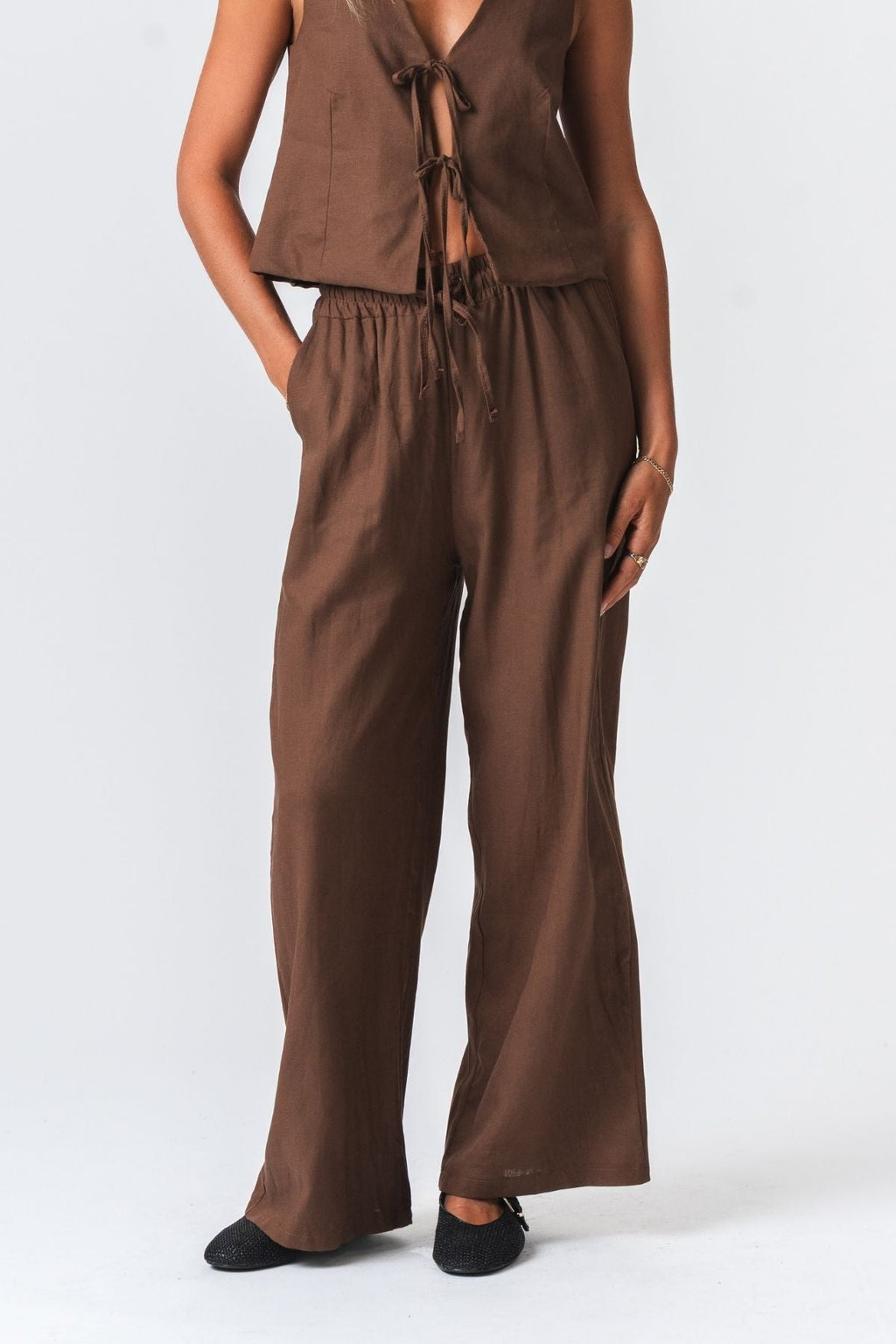 Biancheria Pants - Marrone
