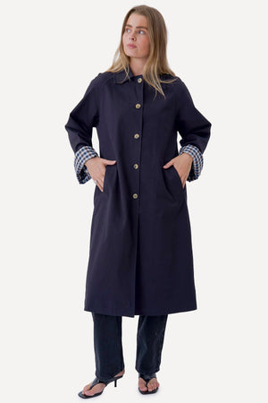 Trench Livia - Blu marino