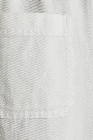 Camicia di lino logan - bianco