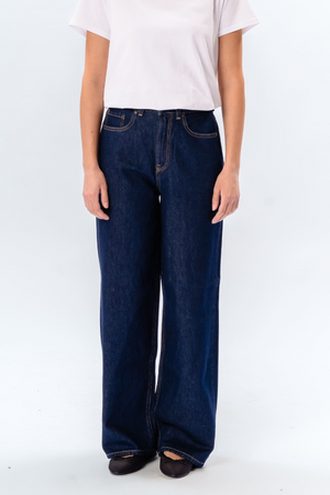 The Original Performance Loose Jeans - Dark Blue Denim