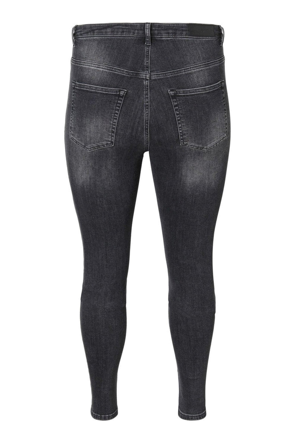Lora Jeans high-waisted (Curve) - Black-gray denim