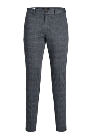 Marco Phil Pants - Dark Grey a scacchi