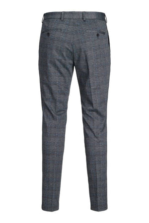 Marco Phil Pants - Dark Grey a scacchi