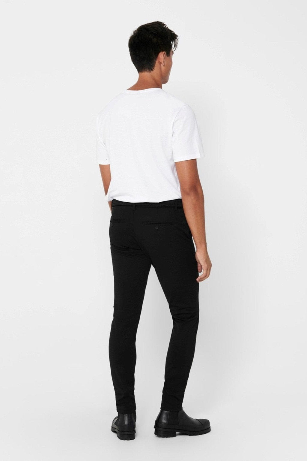Mark Pants - Black (stretch pants)