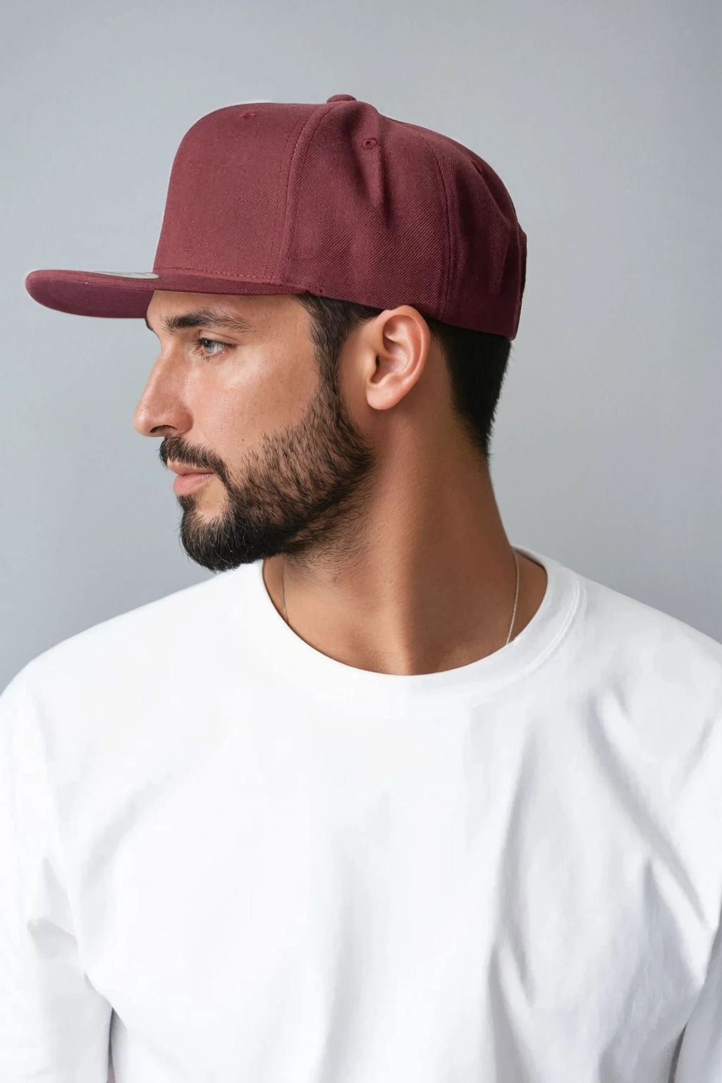 Snapback classico - Marrone/Maroon