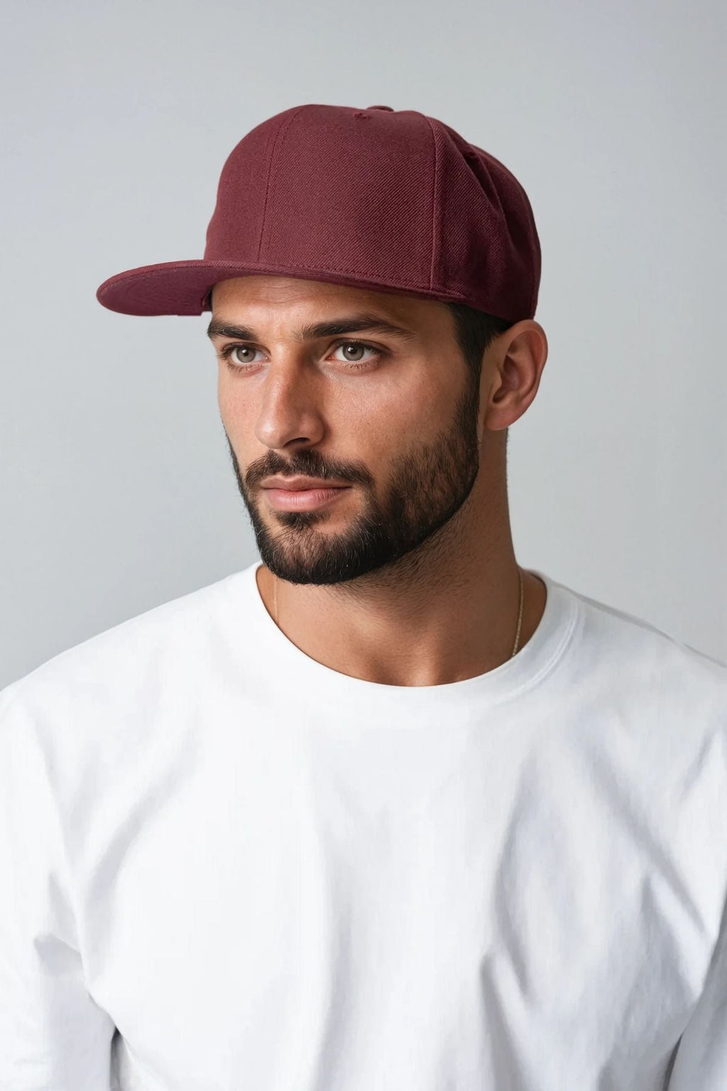 Snapback classico - Marrone/Maroon