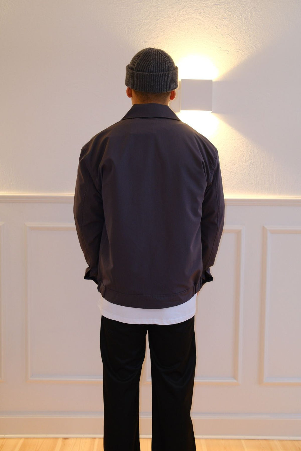 Milan Zipper Jacket - Indigo