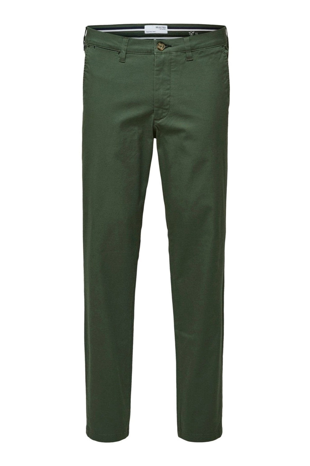 Miglia Flex Chino Pants - Bronze Green (Cotton Organic Cotton)