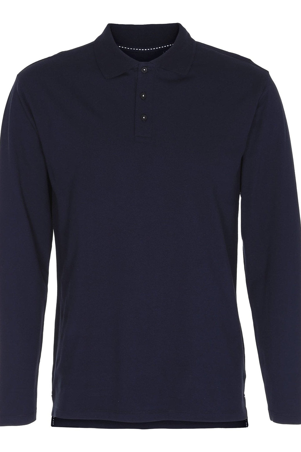 Polo a maniche lunghe muscolari - Navy