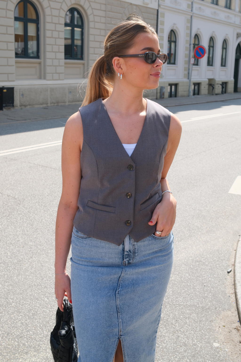 Gilet Nadia - Grigio scuro