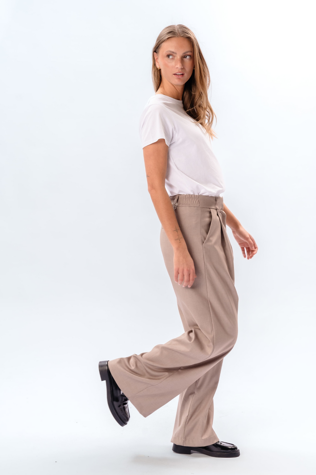 Nadia Pants - Beige