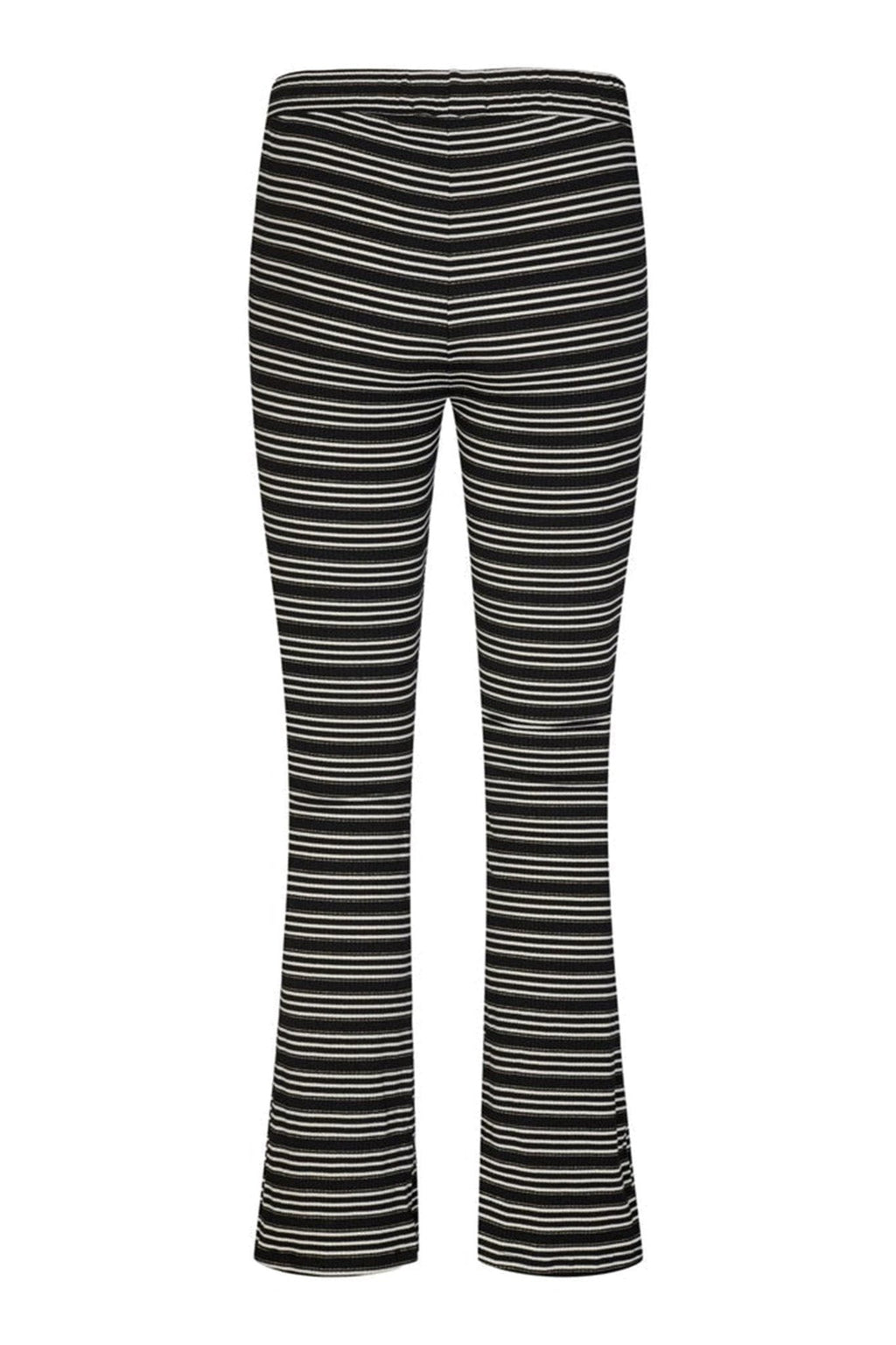 Pantaloni Natalia Flair - Lurex oro nero