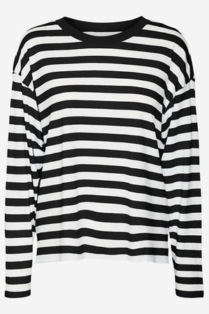 Maglione a maniche lunghe nel nelli - nero