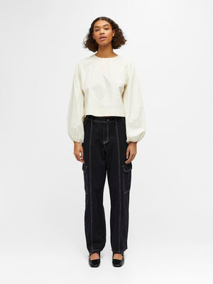 Gala Long-Sleeved Top - Cloud Dancer