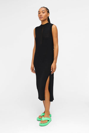 Bianka Knit Kjole - Sort