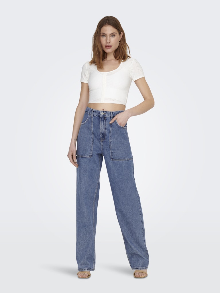 Jeans largo kirsi - denim blu medio