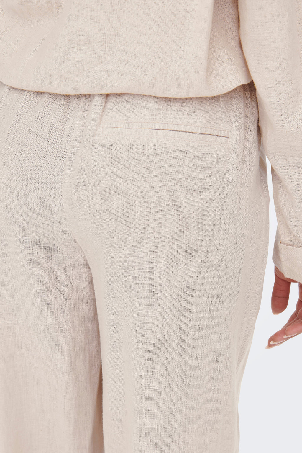 Pantaloni di lino Tokyo - Moonbeam