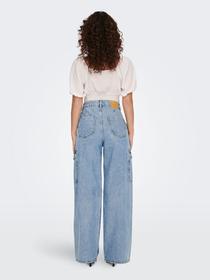Hope High Waist Denim Jeans - denim blu scuro