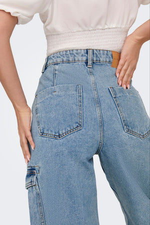 Hope High Waist Denim Jeans - denim blu scuro
