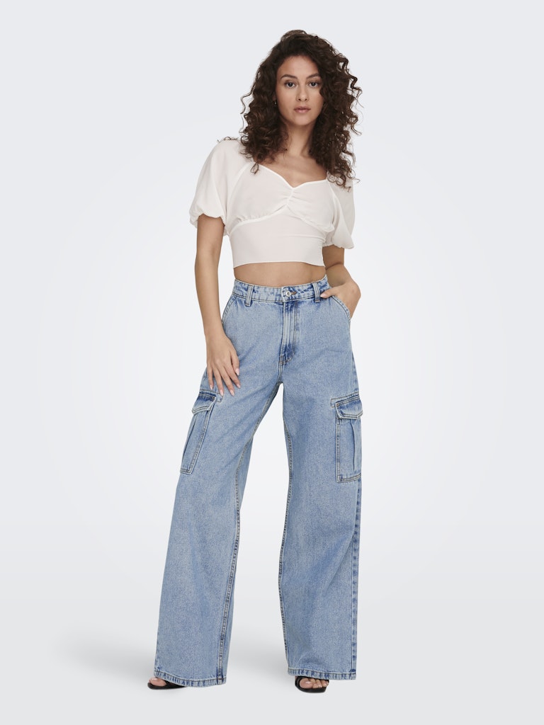Hope High Waist Denim Jeans - denim blu scuro