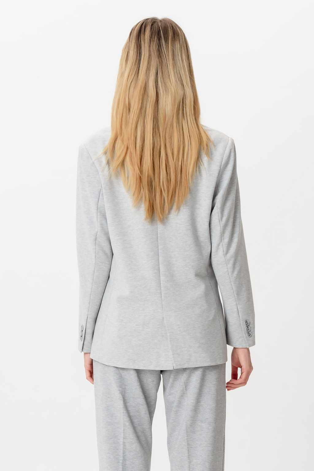 Blazer dalla vestibilità classica - Grigio chiaro