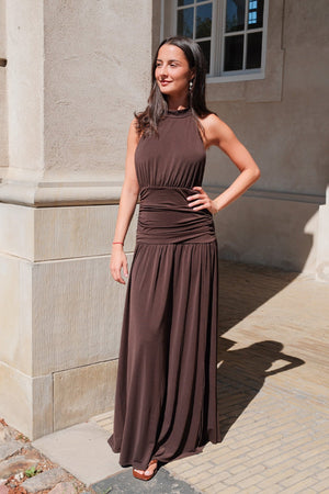 Olivia Dress - Brown