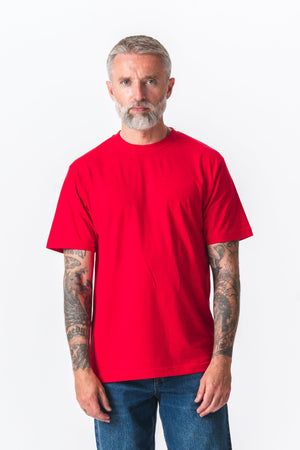 T -shirt di grandi dimensioni - Red della Danimarca