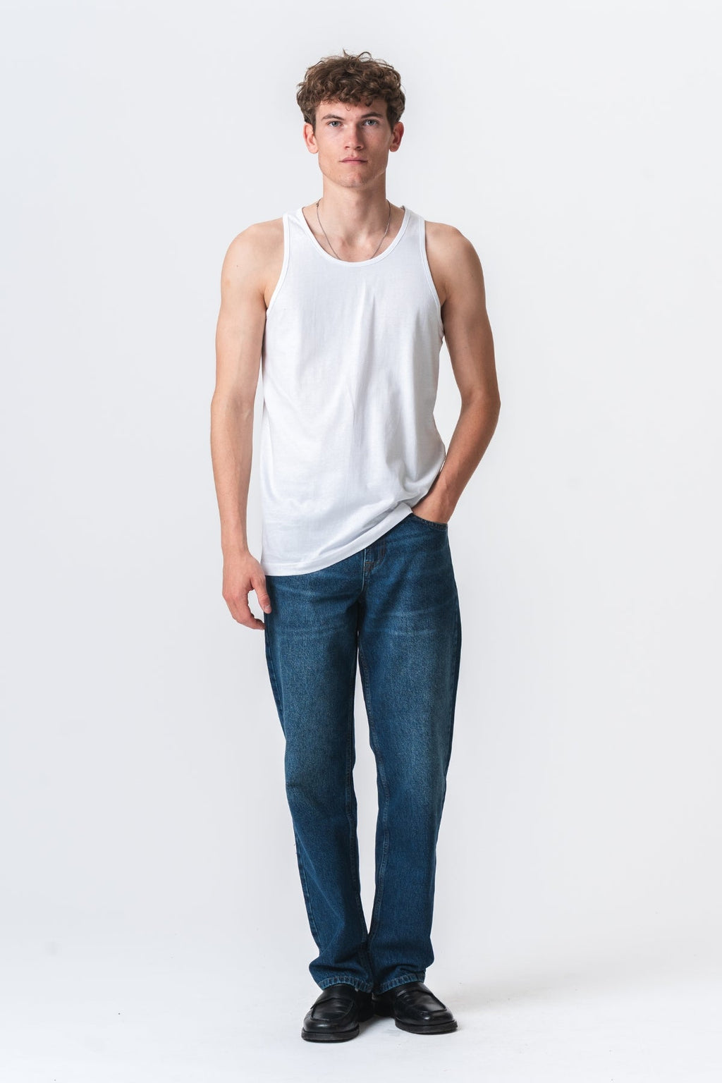 Tanktop di base - bianco