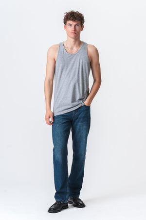 Tanktop di base - grigio