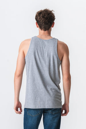 Tanktop di base - grigio