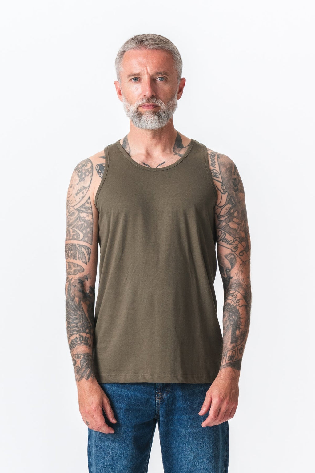 Basic Tanktop - Army Green