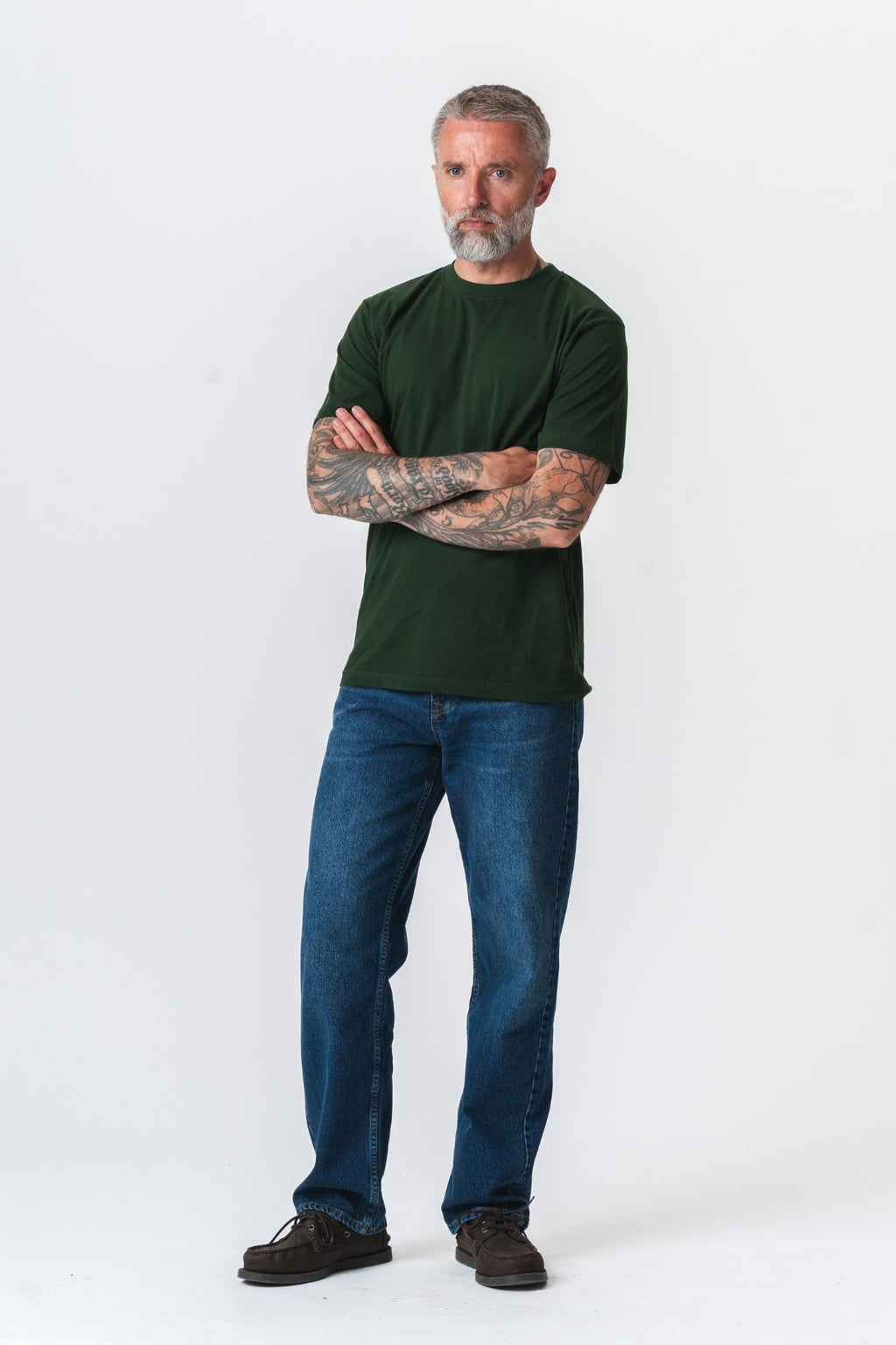 T -shirt oversize - verde scuro