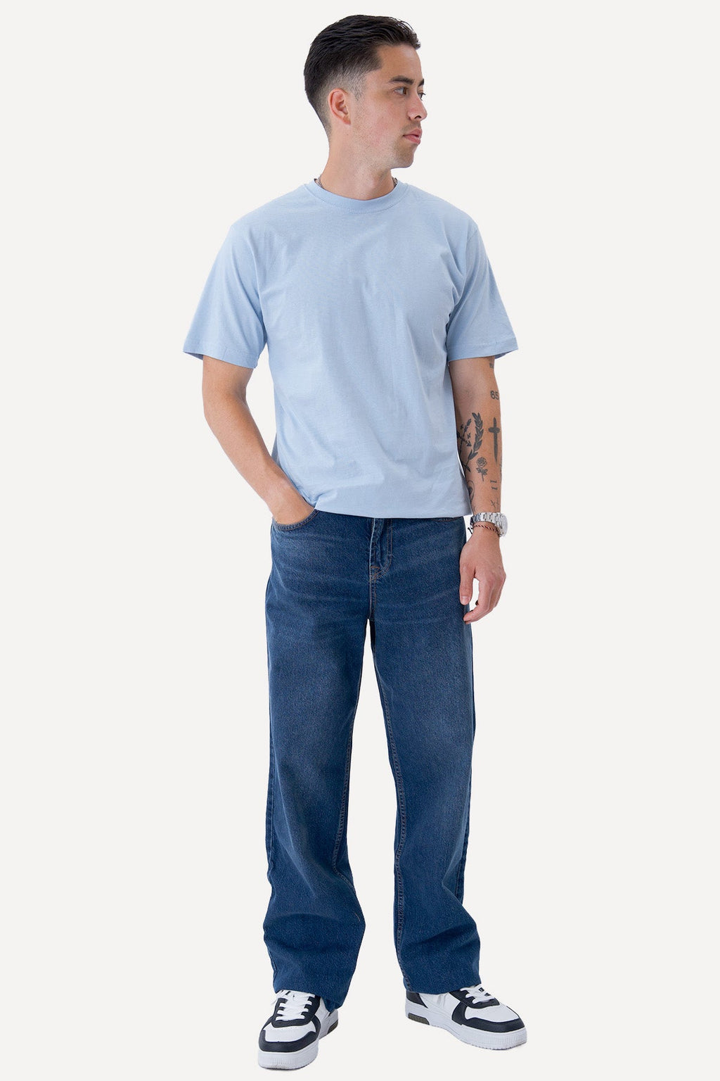 T -shirt oversize - Sky Blue