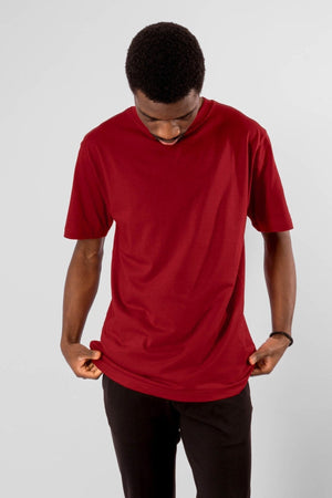 T -shirt oversize - rosso