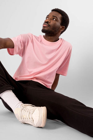 Oversized T-shirt - Rose