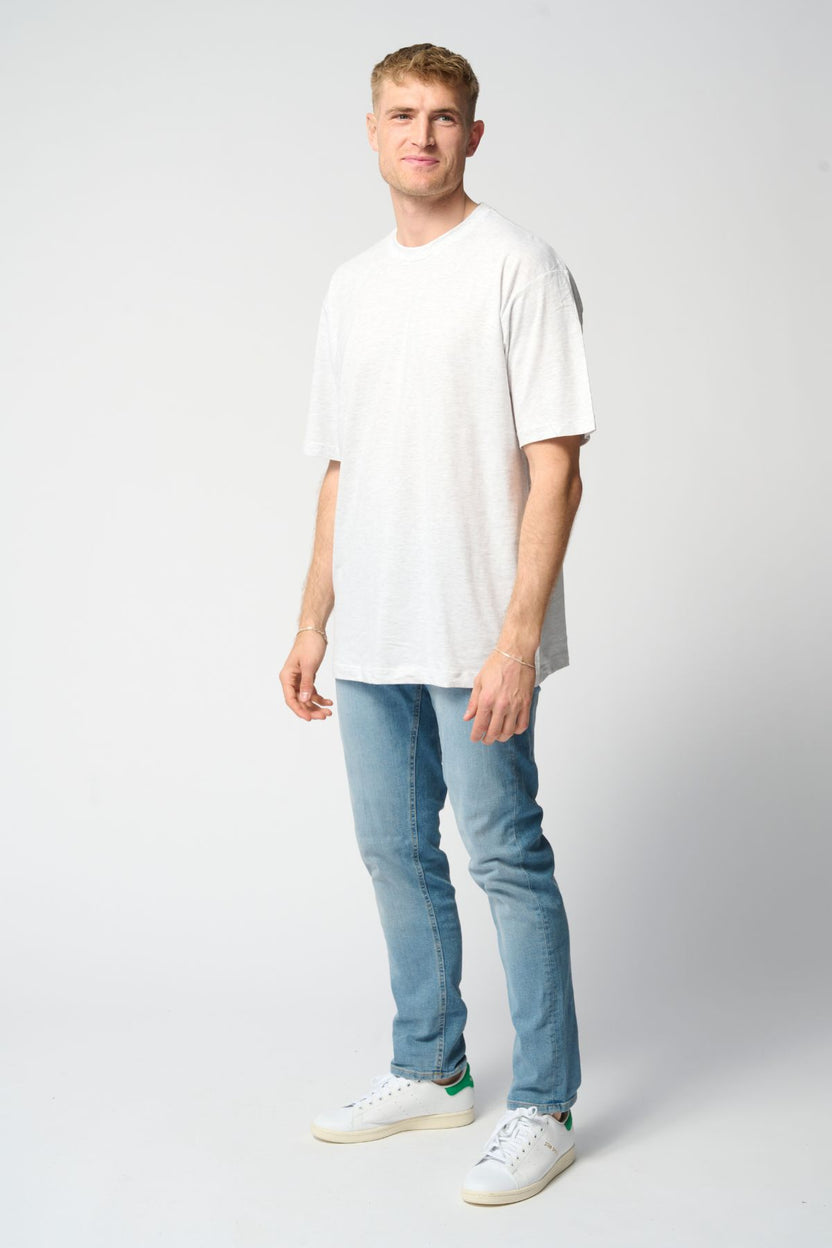 T -shirt oversize - grigio chiaro