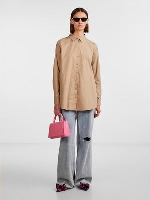 Jiva a maniche lunghe - Mink d'argento