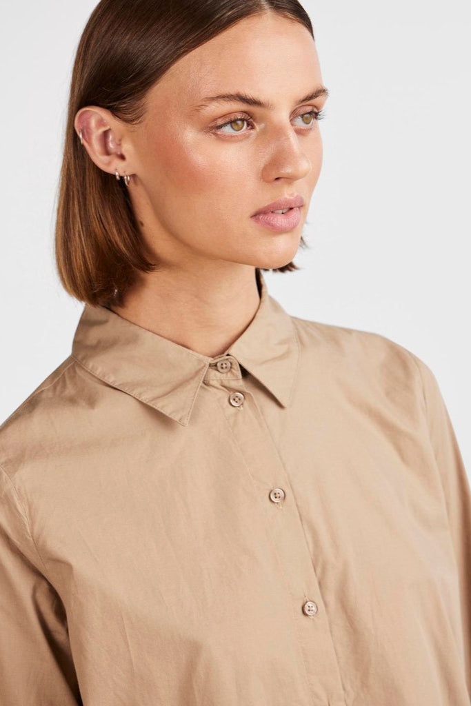 Jiva a maniche lunghe - Mink d'argento