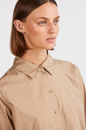 Jiva a maniche lunghe - Mink d'argento