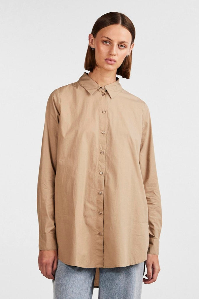 Jiva a maniche lunghe - Mink d'argento