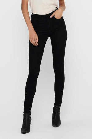 Performance Jeans - Black (High -Waist)