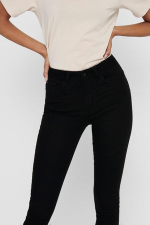 Performance Jeans - Black (High -Waist)