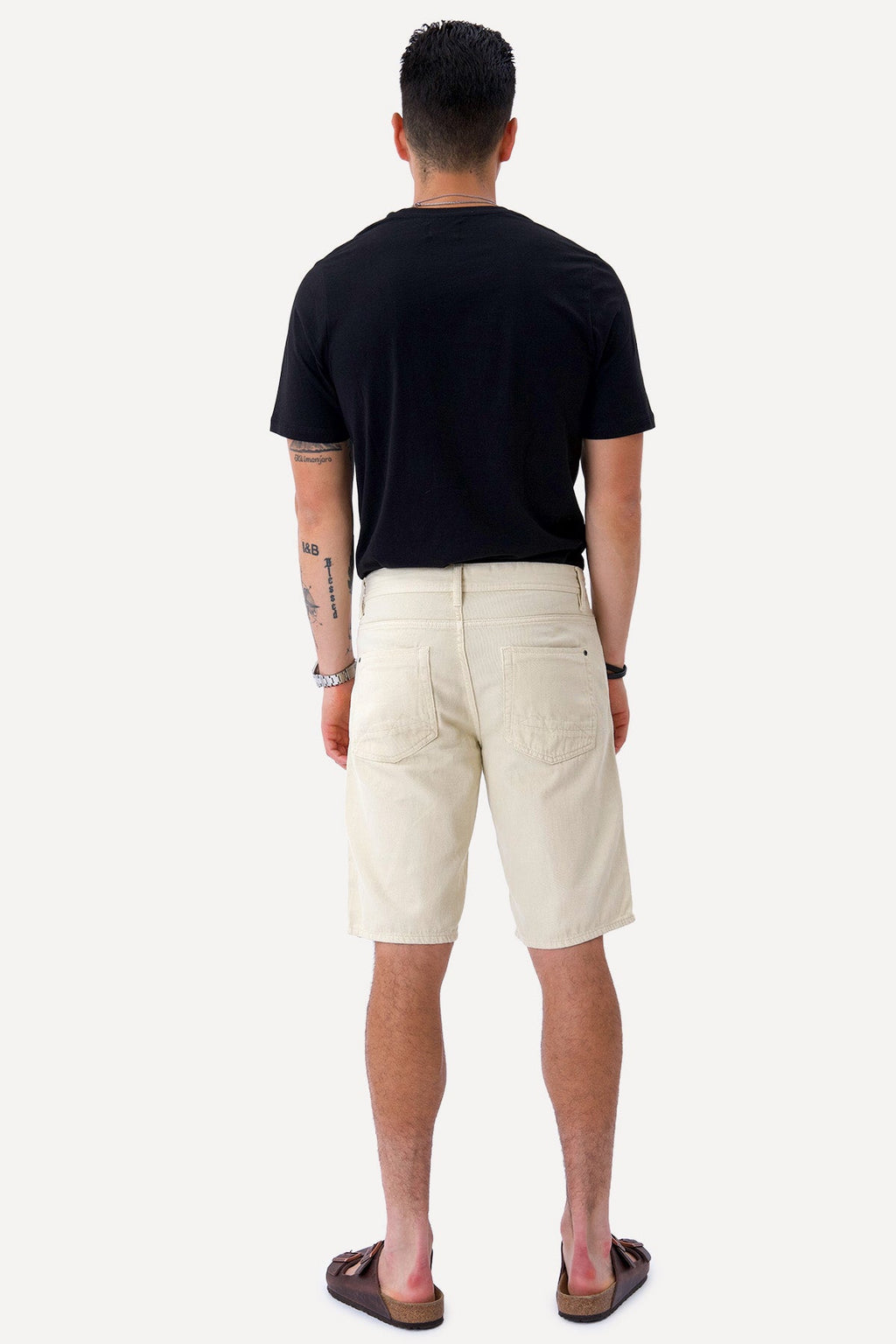Philip Denim Shorts - Sabbia