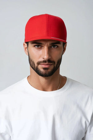 Snapback classico - Rosso