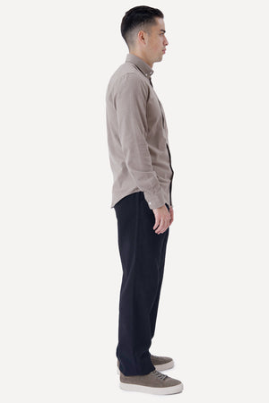 Camicia in flanella - Sabbia