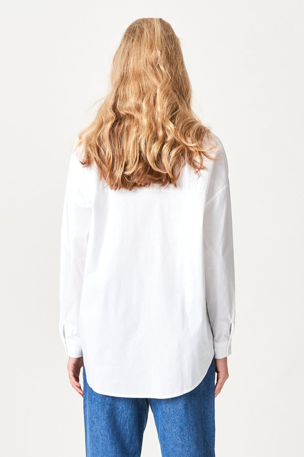 Clara Oversized Shirt - White