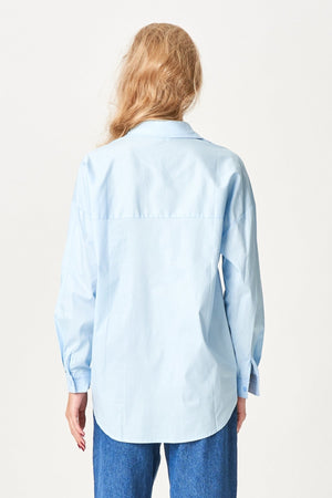Clara Oversized Camicia - azzurro