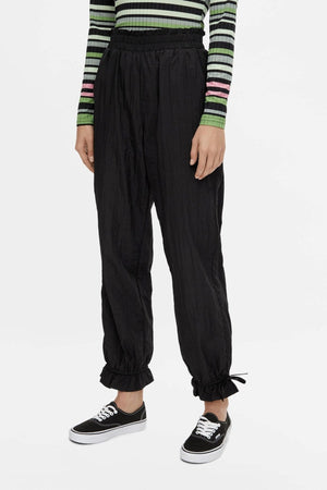 Silena High-Waisted Pants - Black