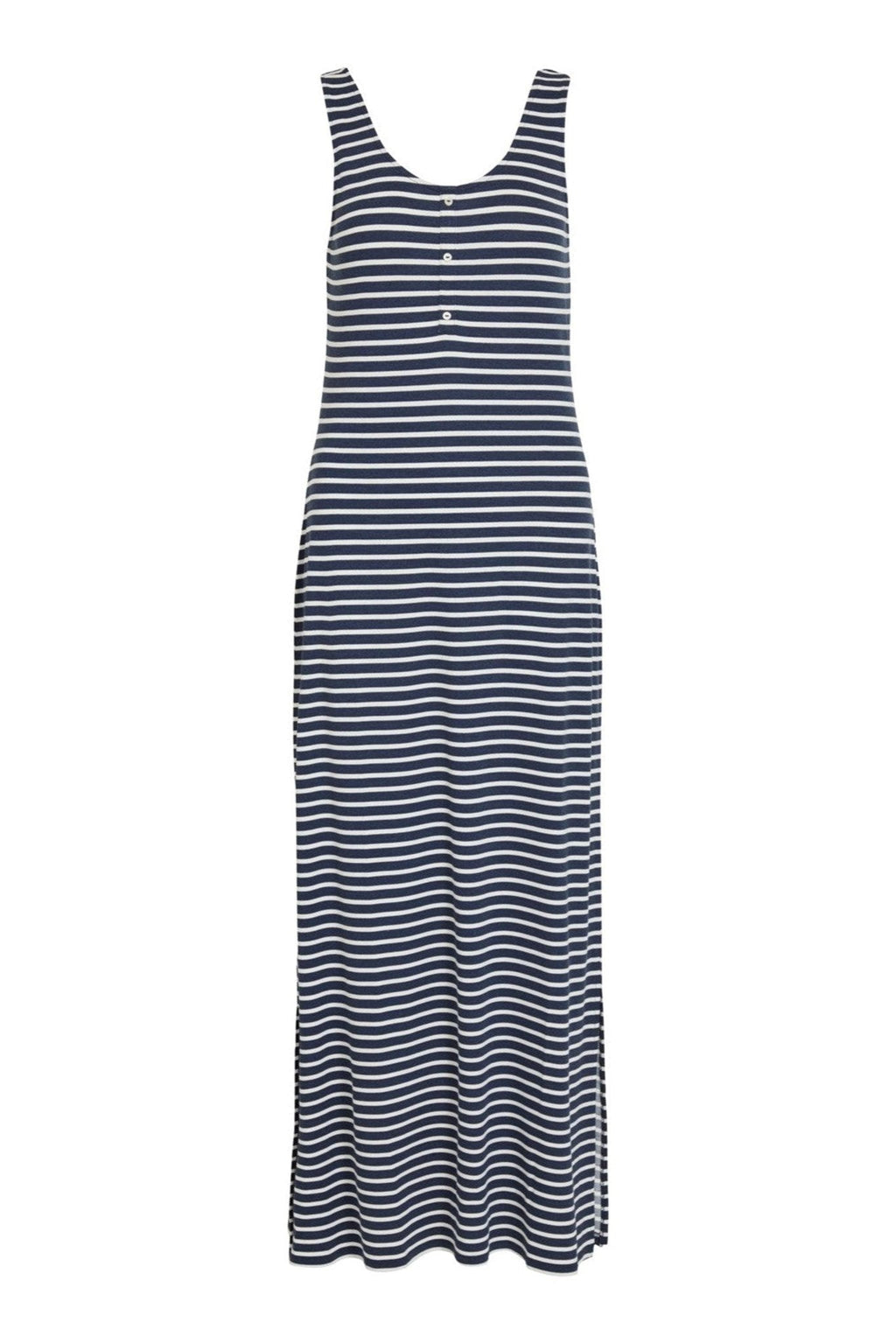 Dell Maxi Dress - Blazer blu scuro/Biancaneve